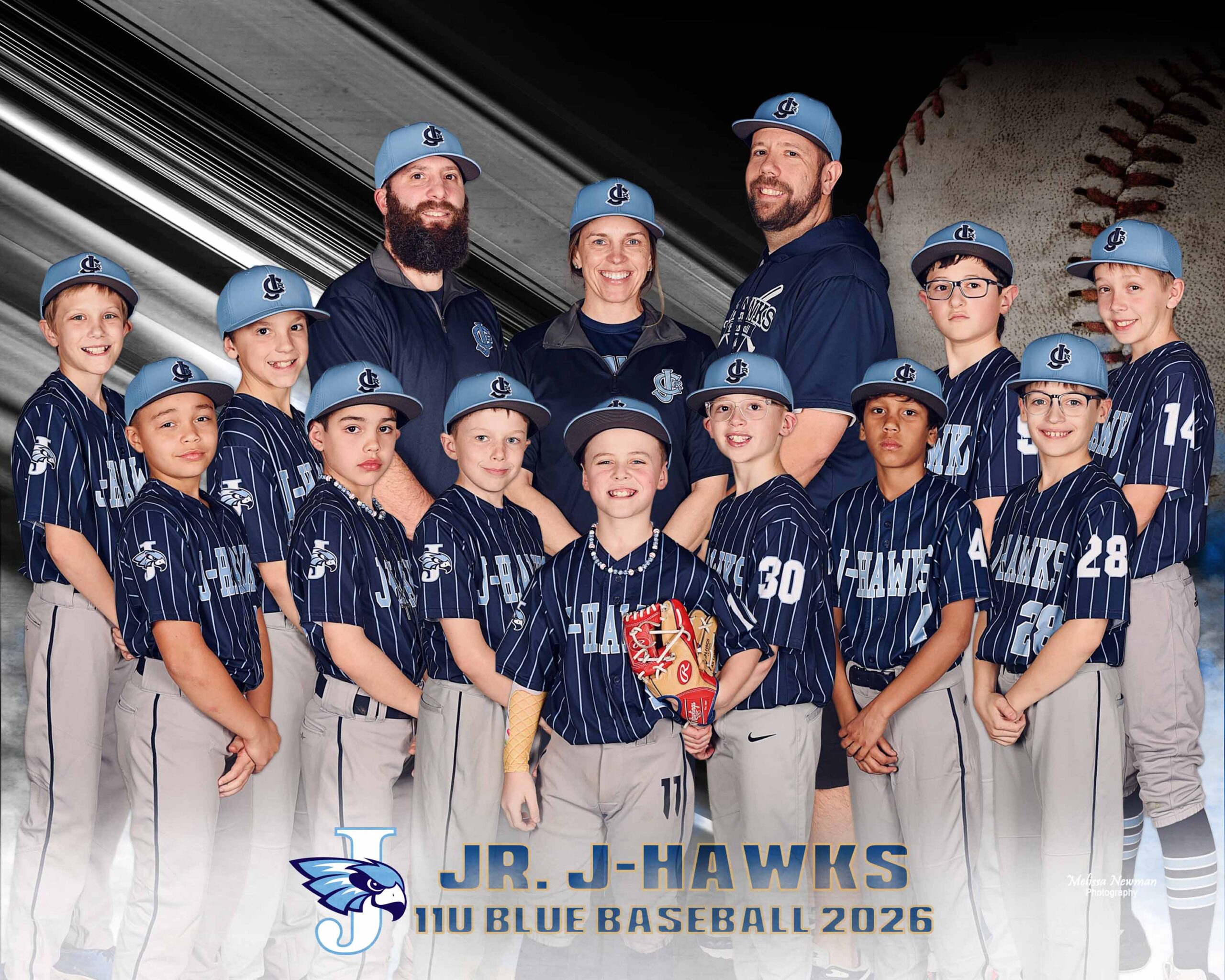 8x10 Team 11U Blue