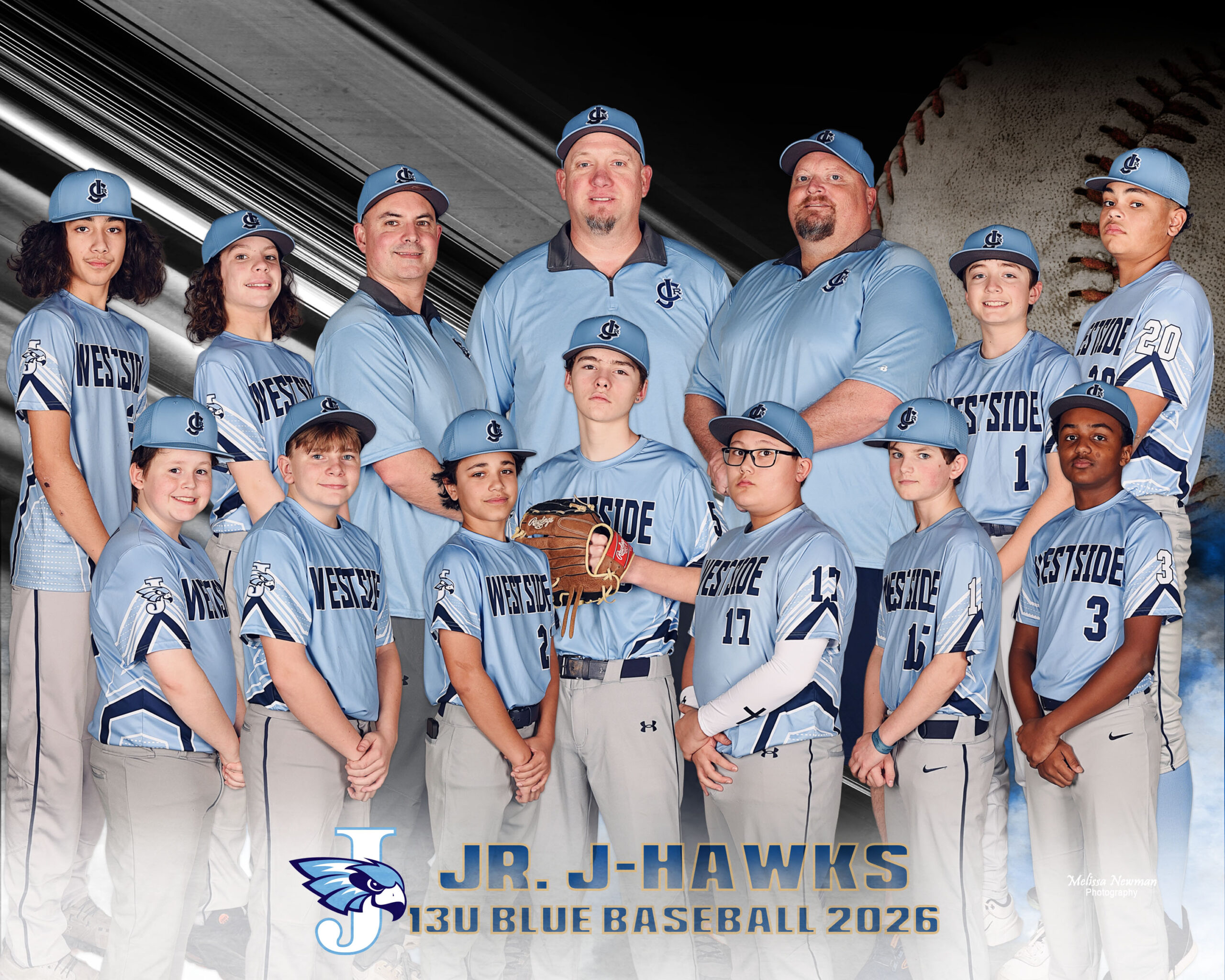 8x10 Team 13U Blue